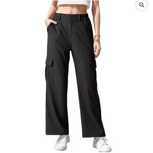 Women Wide Leg Cargo Pants